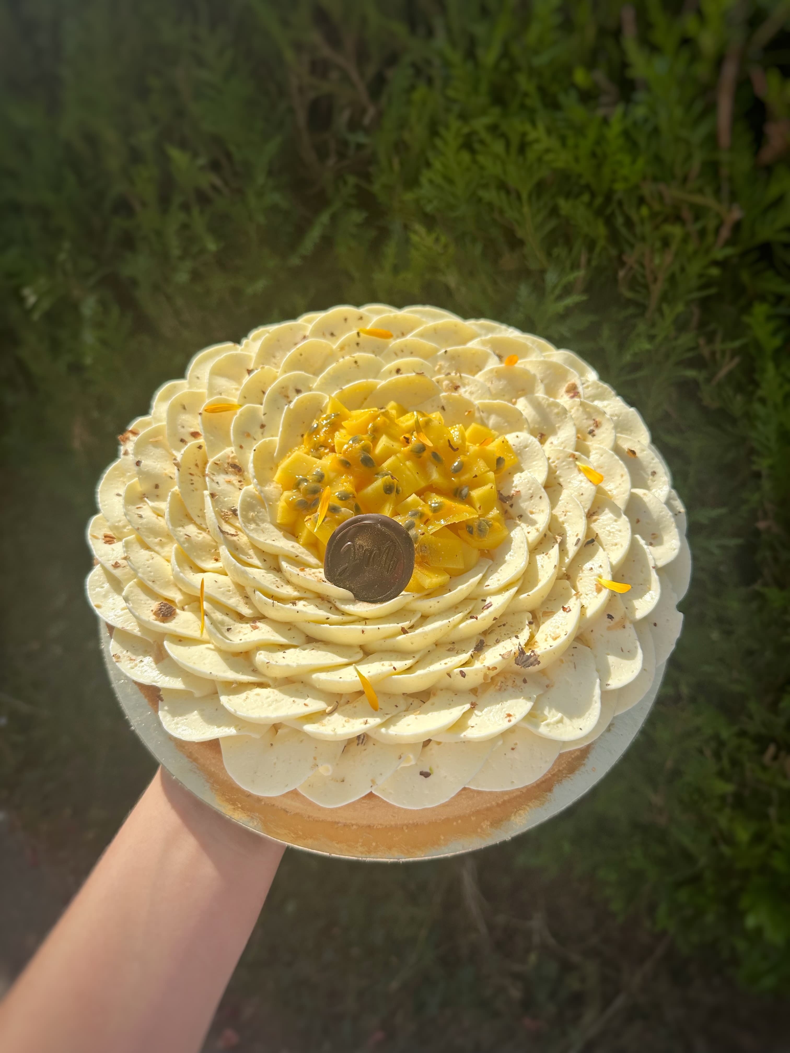 Tarte moderne Passion Vegan