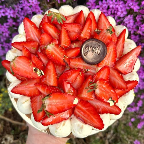 Tarte moderne Fraise